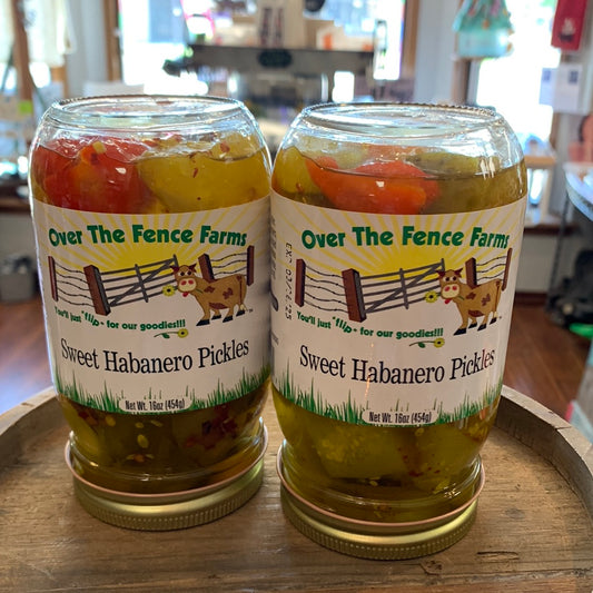 Sweet Habanero Pickles