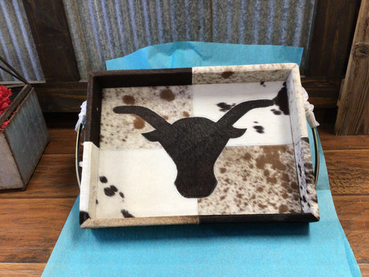 Cowhide Tray -Large