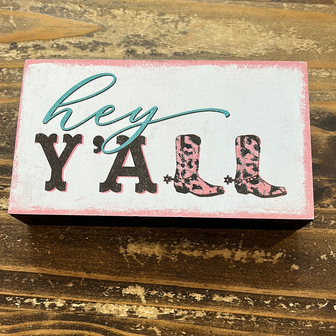 Assorted Small Box Signs