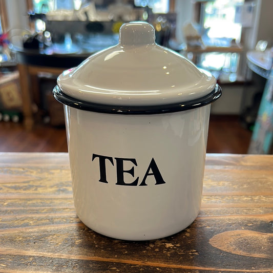 White Tea Canister
