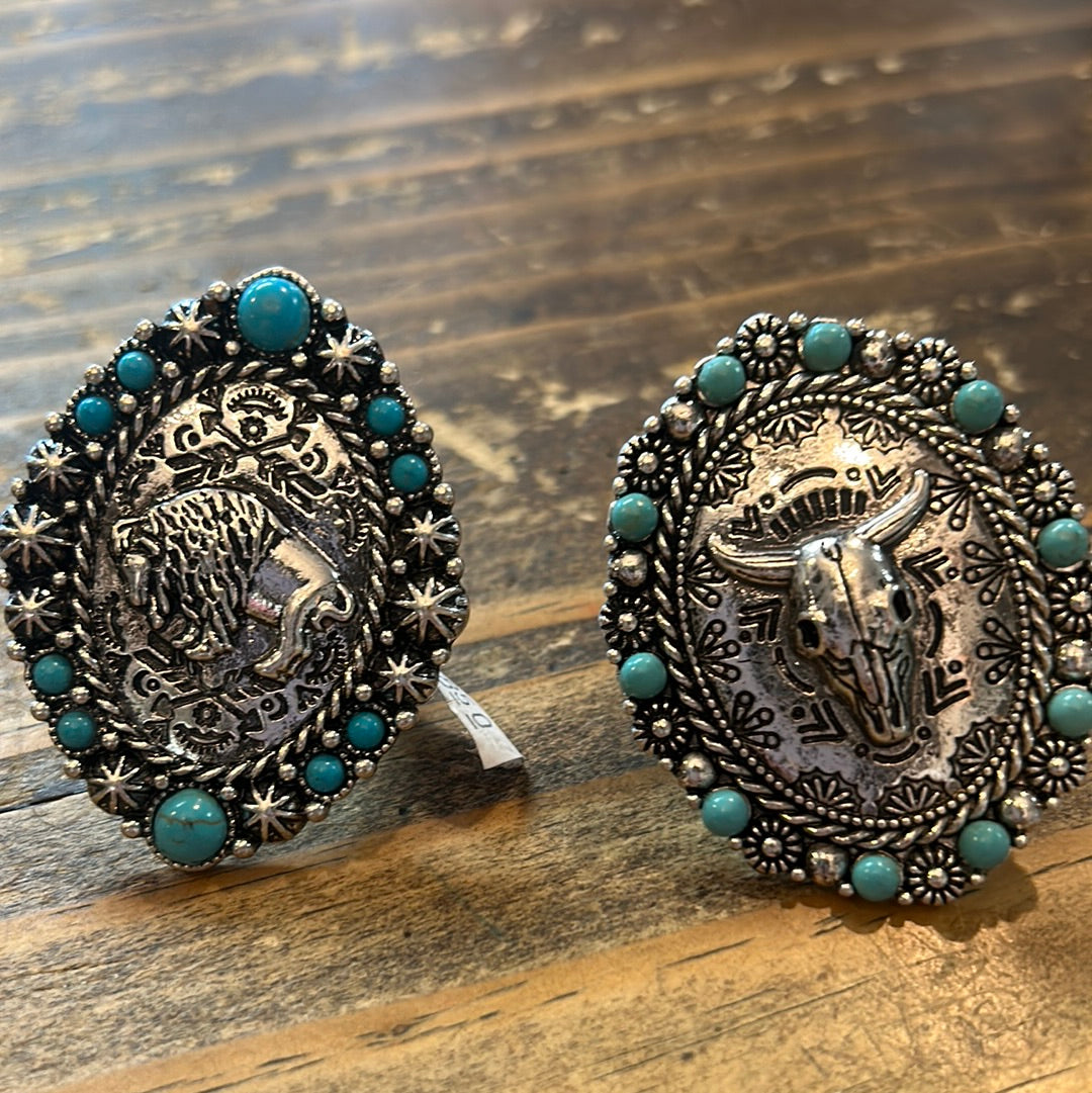 Large Turquoise Stone Ring