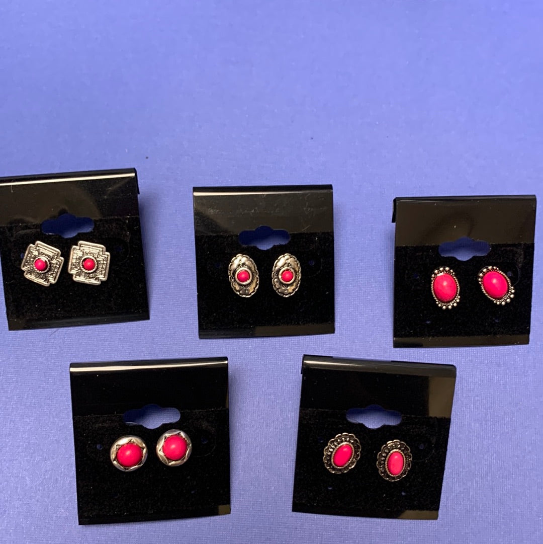 Assorted Stud Earrings