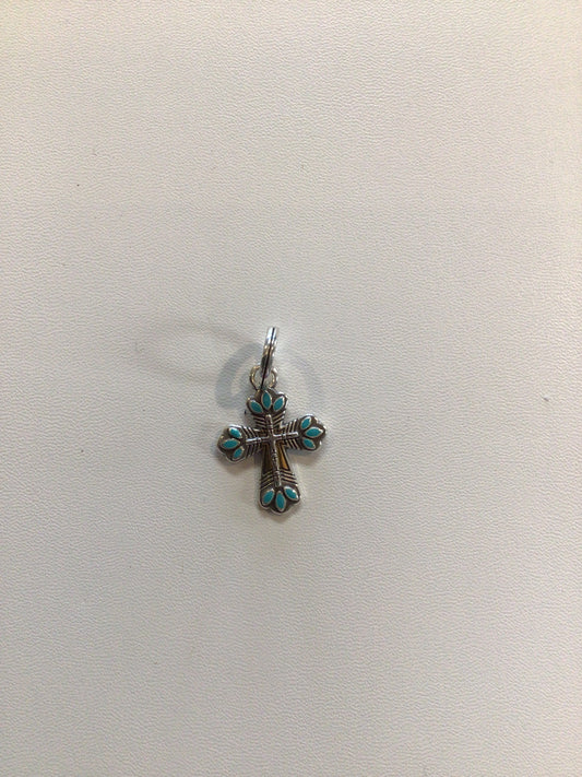 Pueblo Cross Charm