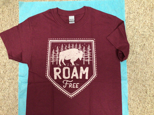 Roam Free Maroon