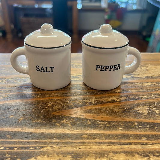 Small Ceramic Salt & Pepper Shaker