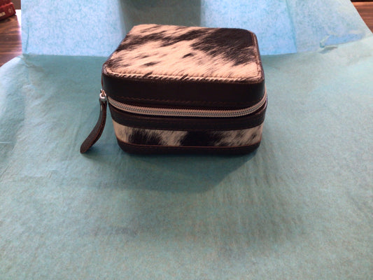Cowhide Jewelry Case