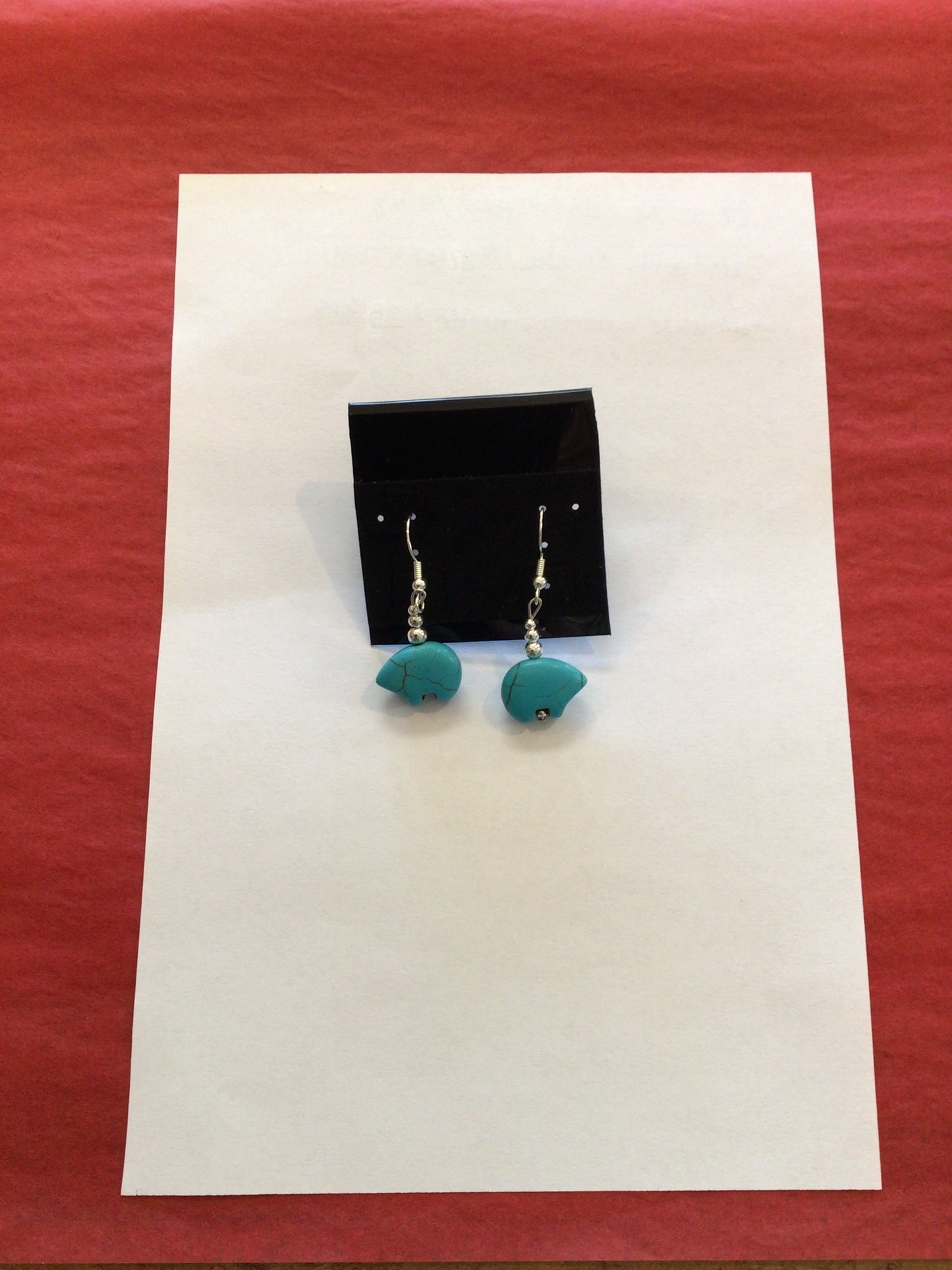 Handmade Turquoise Earrings