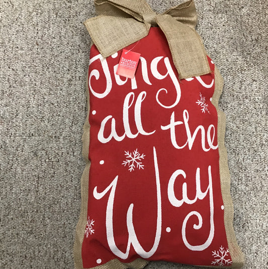 Jingle All The Way Hanging Sign