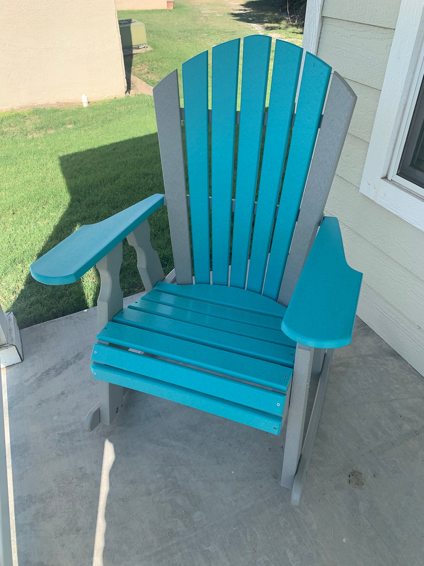 Lite Gray/Aruba Blue Rocker