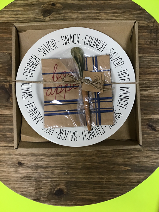 Cheese Plate 3 piece Set
