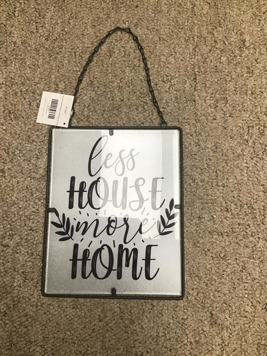 Assorted Metal/Glass Wall Sign