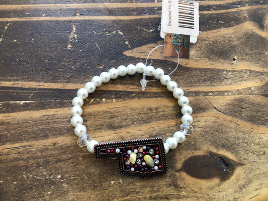 Beaded In Set Bracelet