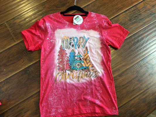 Merry Xmas Aztec Tree T-Shirt