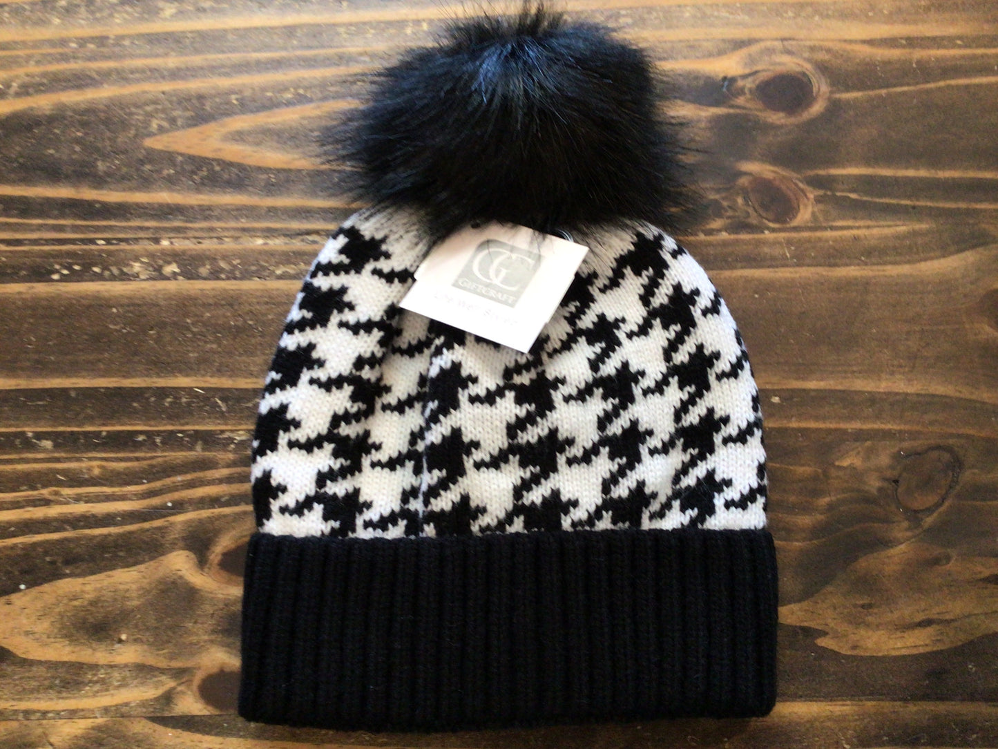 Acrylic Pom Pom Hat