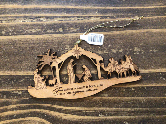 Nativity Ornament