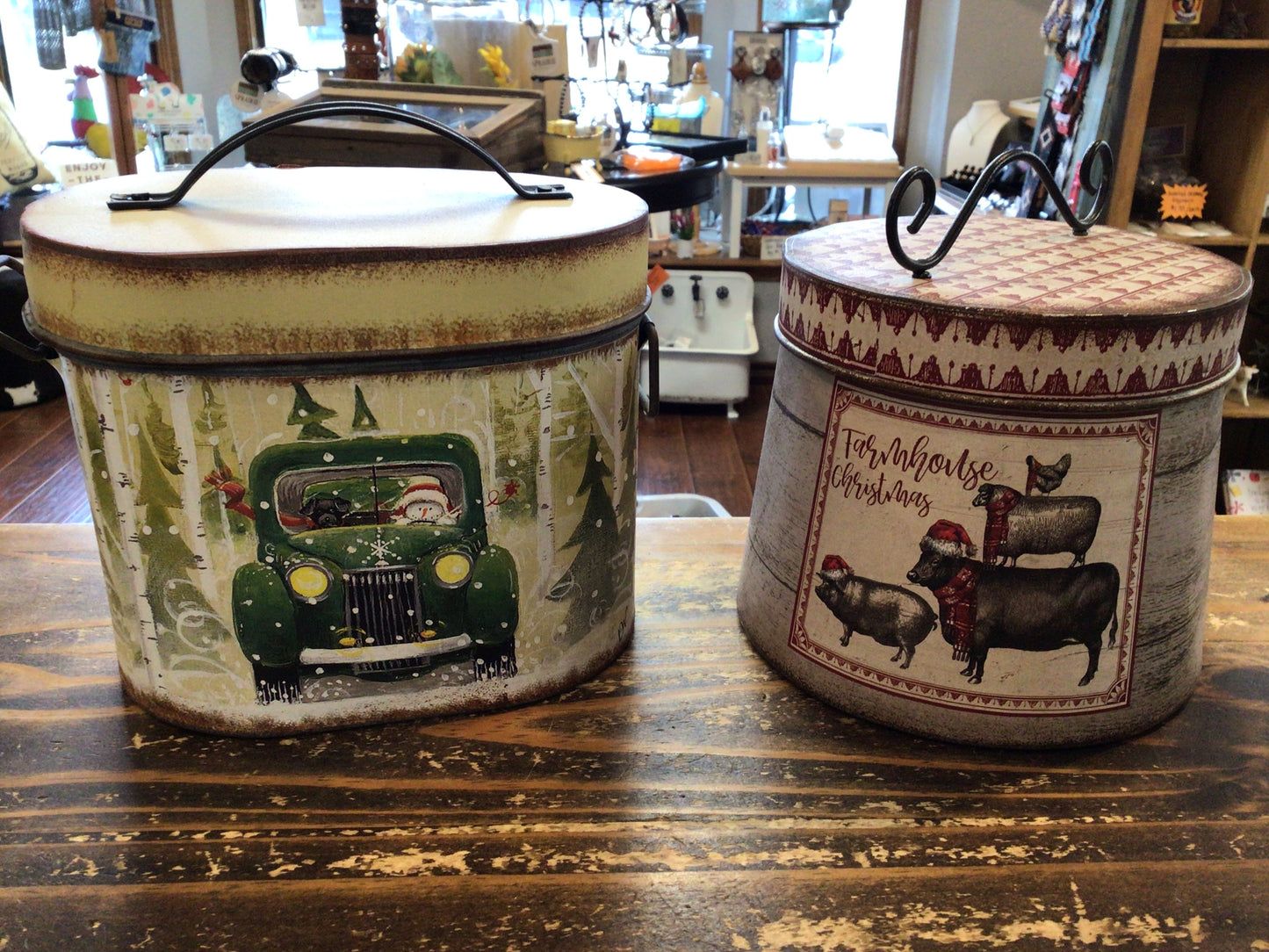 Christmas Nesting Tins