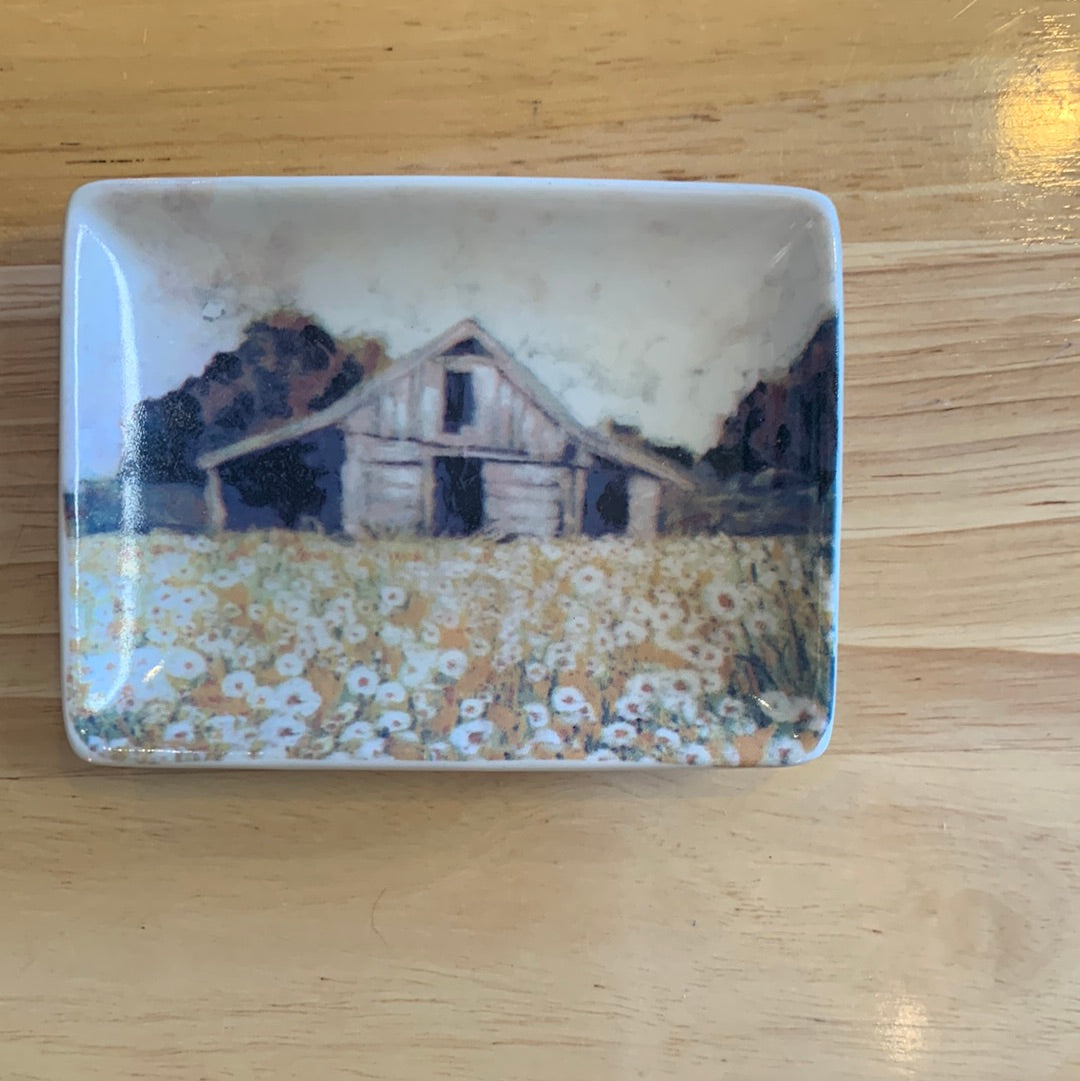 Farm Stoneware Dish