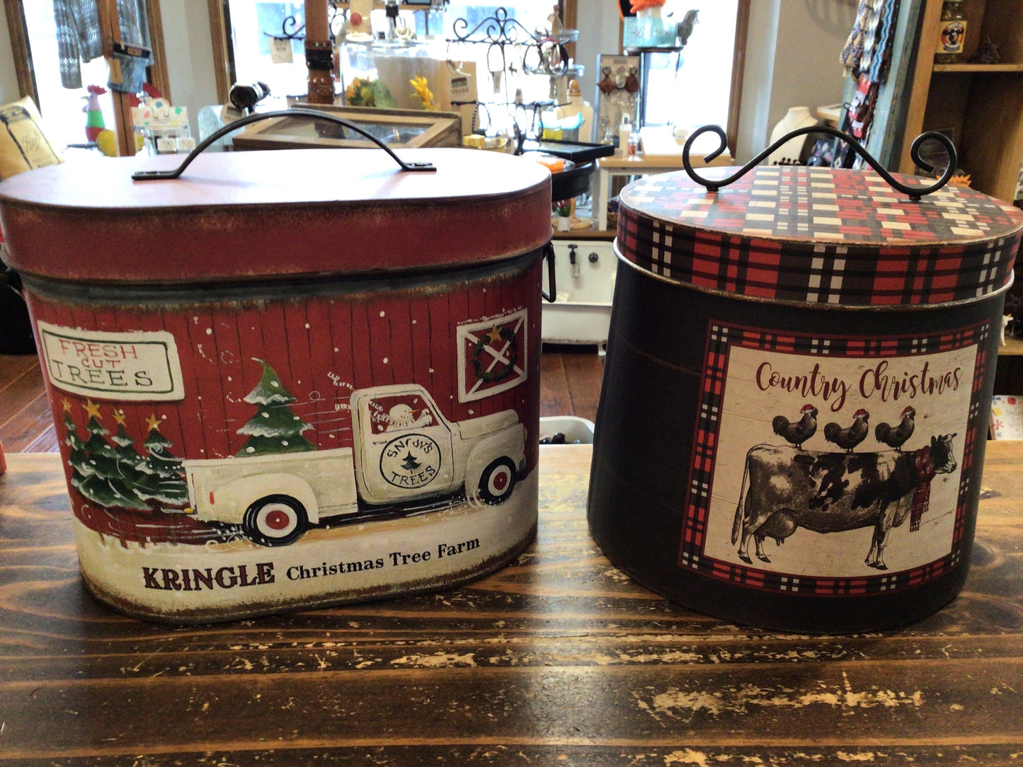 Christmas Nesting Tins