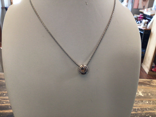 SIL/STN Fortino Rev Necklace