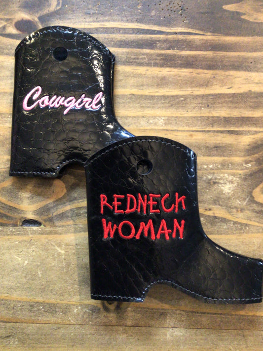 Cowgirl Boot Bottle Coozie