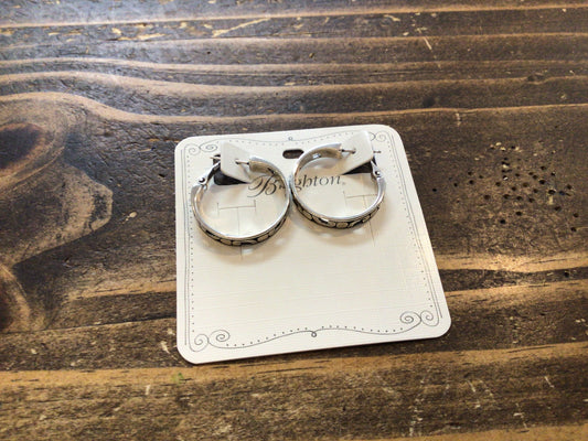 Small Contempo Hoop Earrings