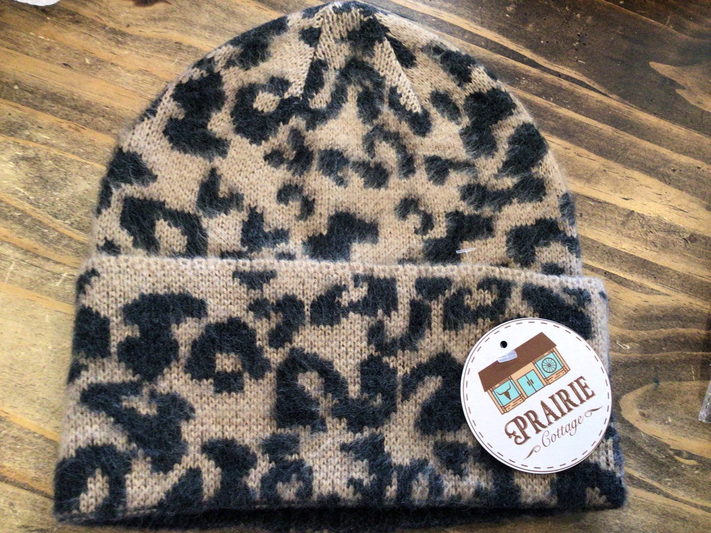 Leopard Beanie