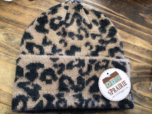 Leopard Beanie