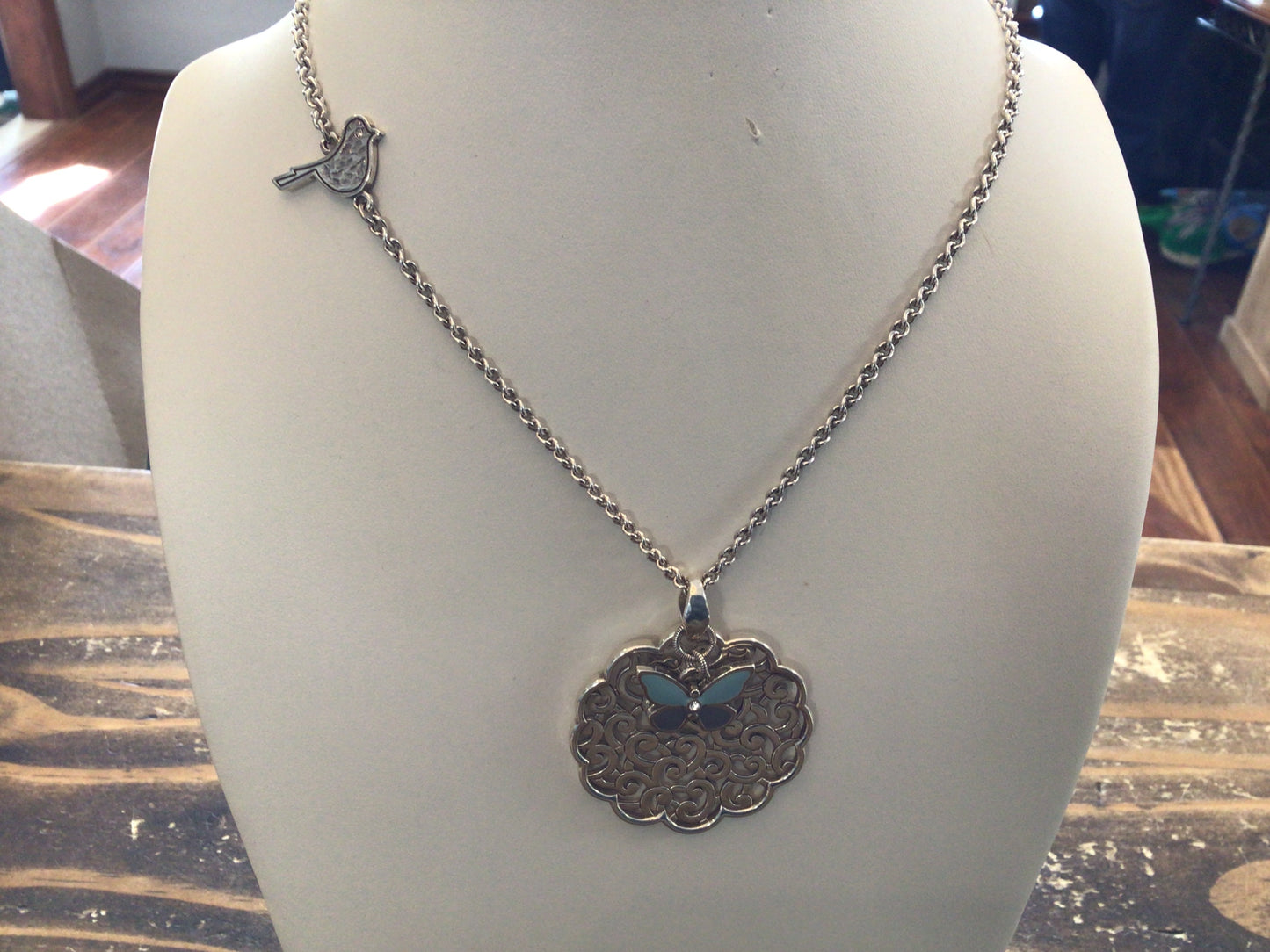 Barbados Park Large Pendant Long Necklace
