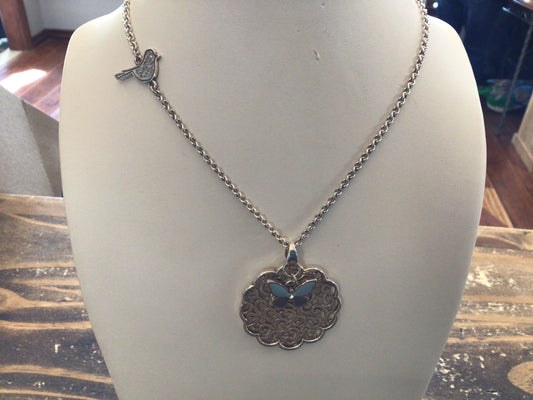 Barbados Park Large Pendant Long Necklace