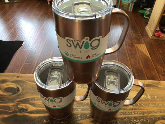 SwigLife 18oz Shimmer Rose Mug
