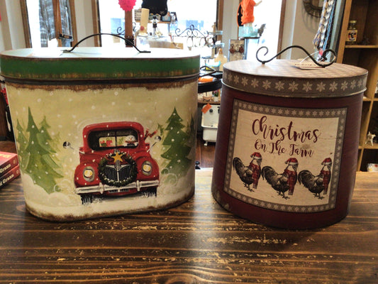 Christmas Nesting Tins