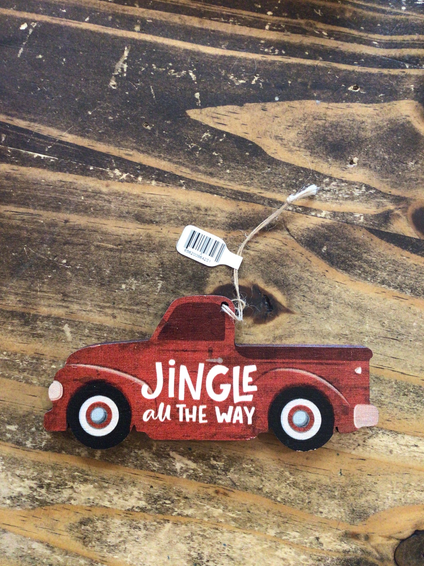 Jingle All The Way Truck Ornament