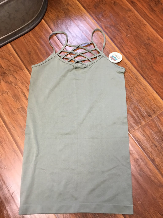 Asstd. Front Criss Cross Tank