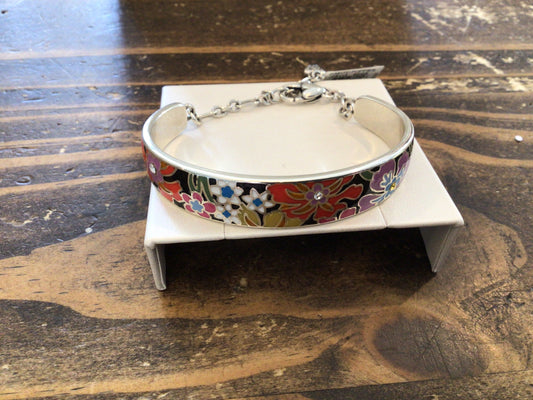 Painted Poppies Bar Bracelet