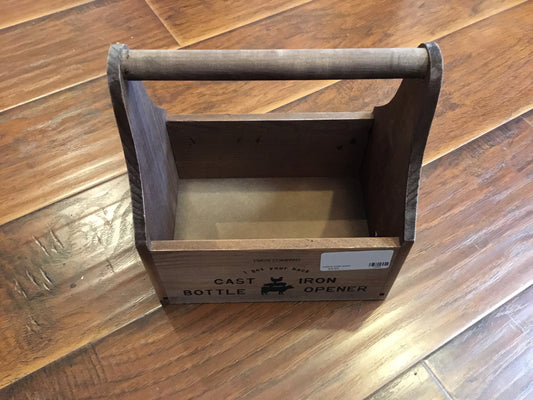 Wood Tool Box w/ Farm Animals