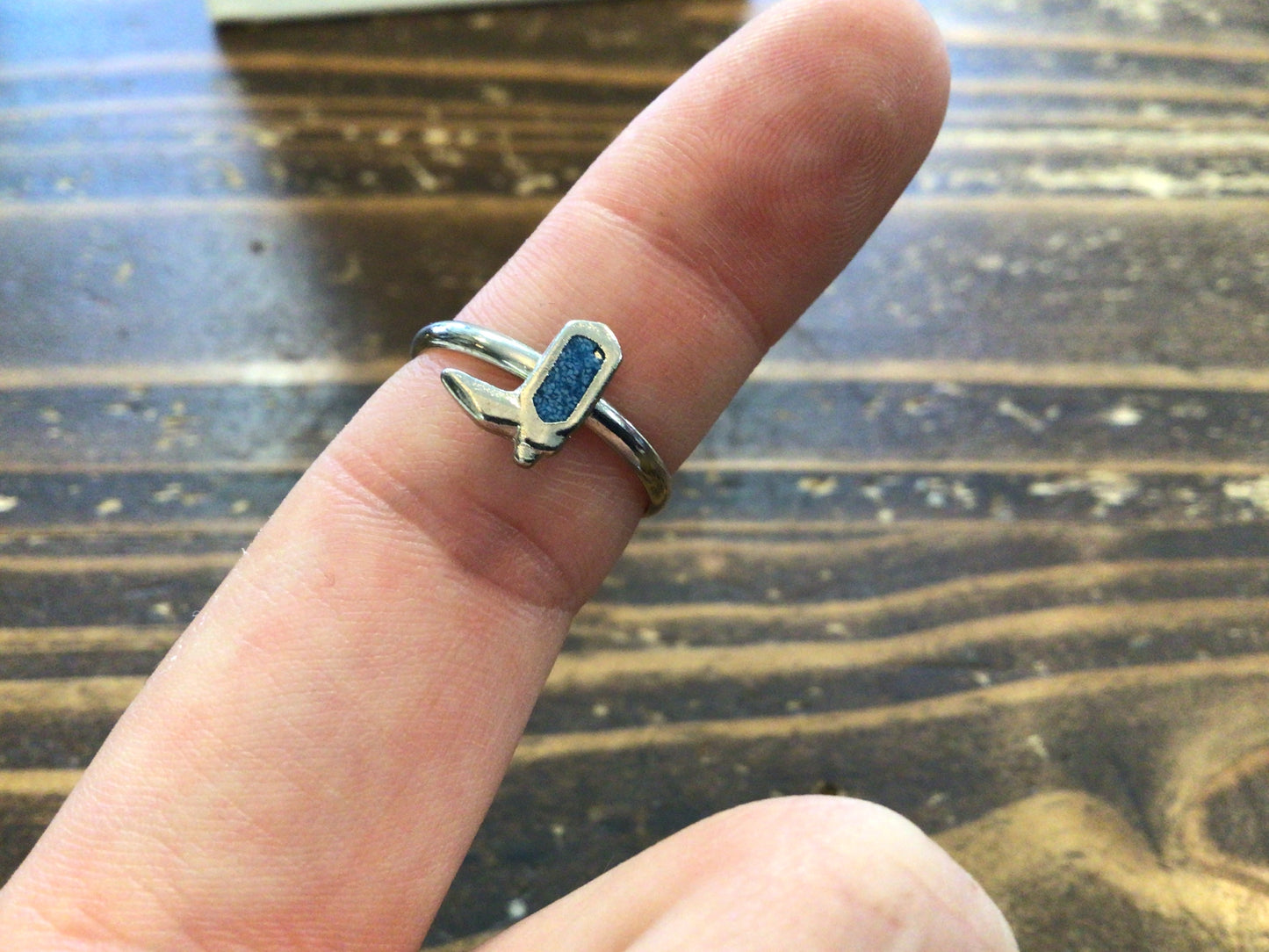 Cowboy Boot Ring