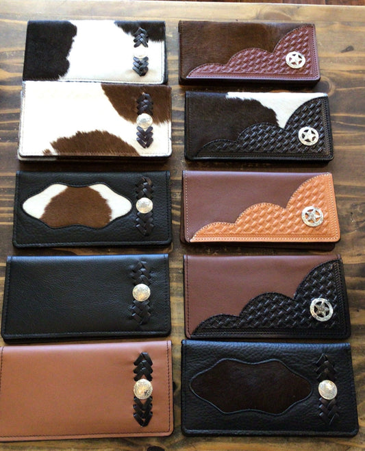 Amish Handmade Leather Wallet