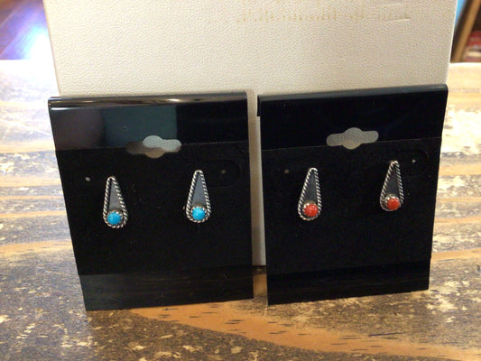 SS Single Stone Teardrop ER