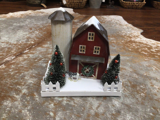 Decorative Barn Christmas