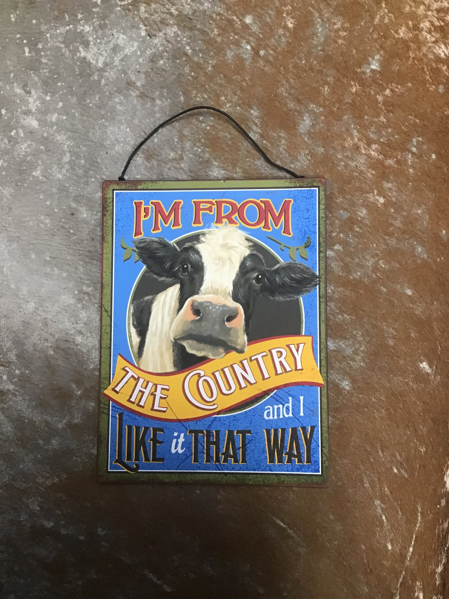 Country Assorted Metal Signs