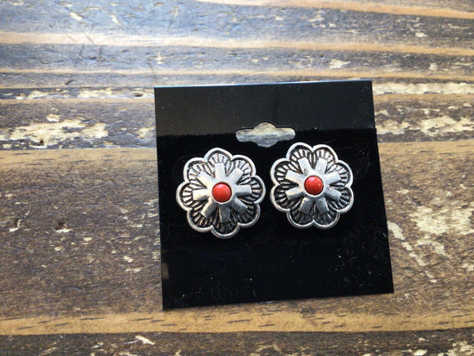 Floral Stud Earring
