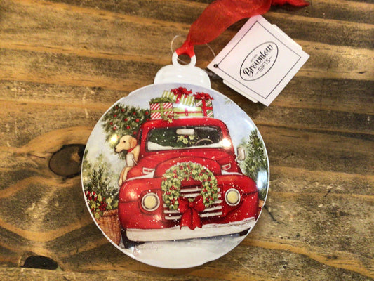 Christmas Truck Ornament