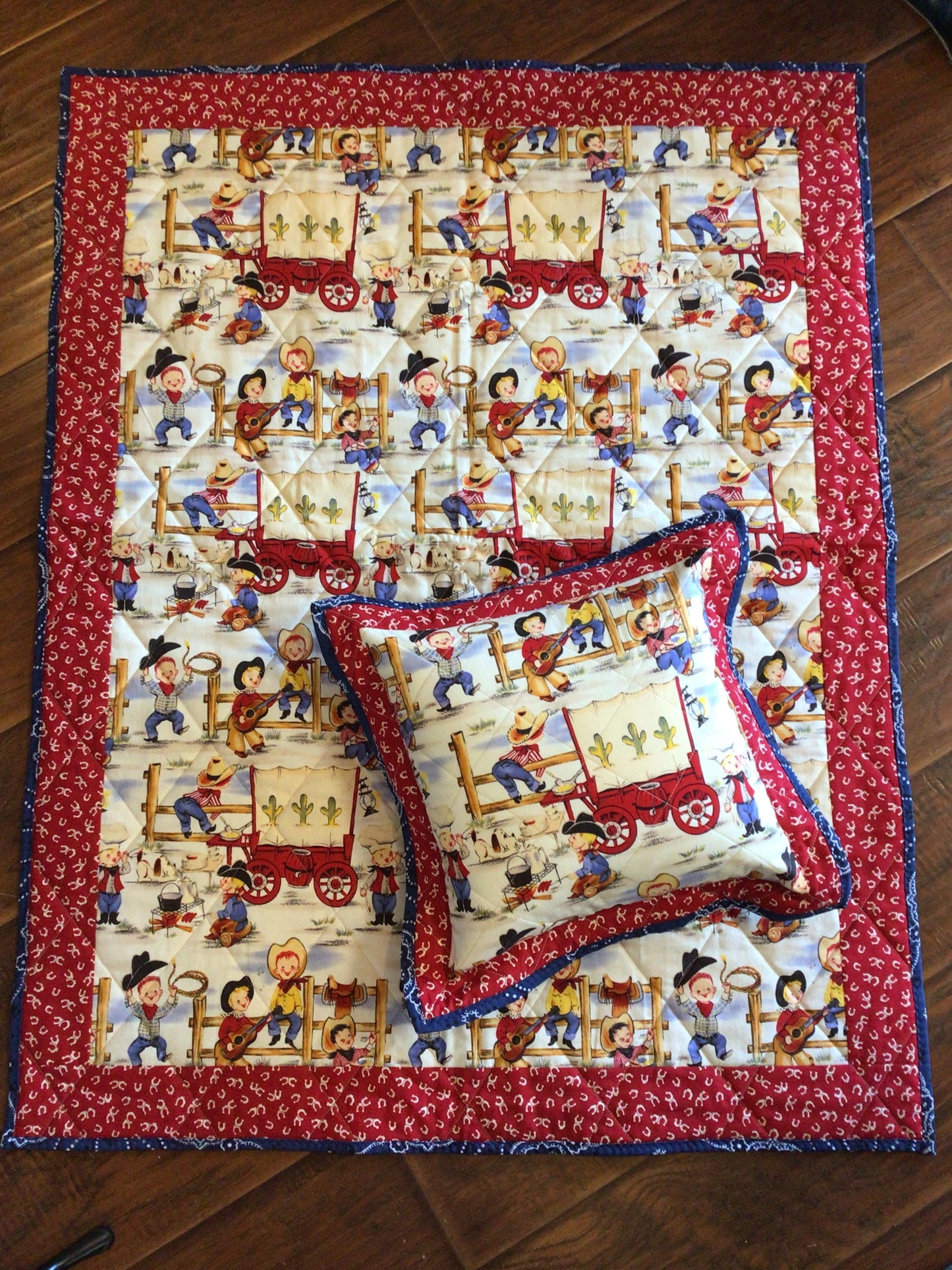 Martha’s Task Pillow and Blanket Set