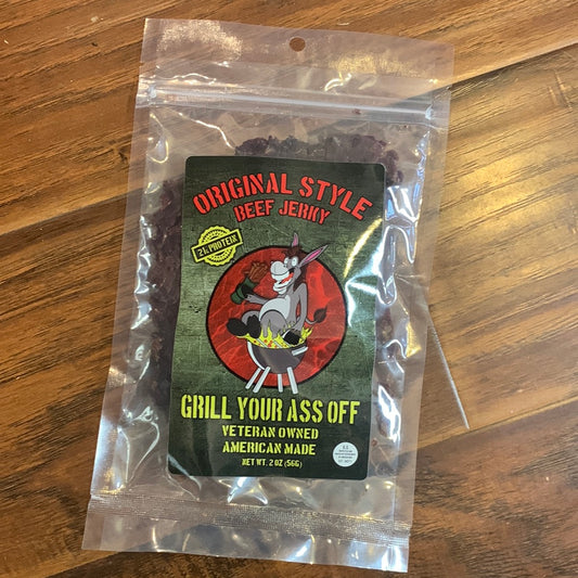 Grill Your Ass Off Beef Jerky