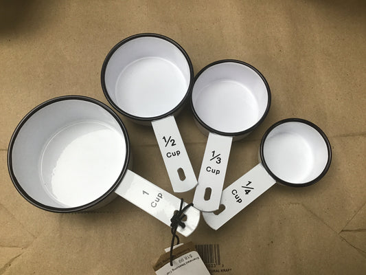 Enameled Measuring Cup Set