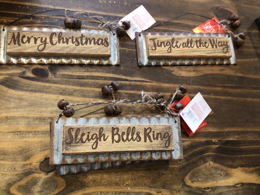 Metal/Wood Ornaments