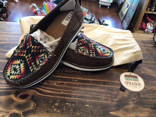 Myra Tribal Leather Shoes