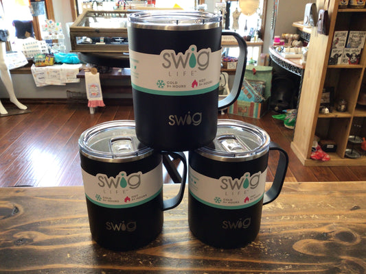 SwigLife 24oz Black Mega Mug