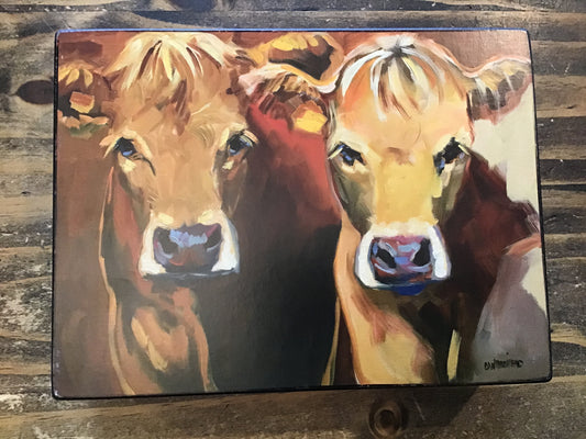 6x8 Cow Canvas