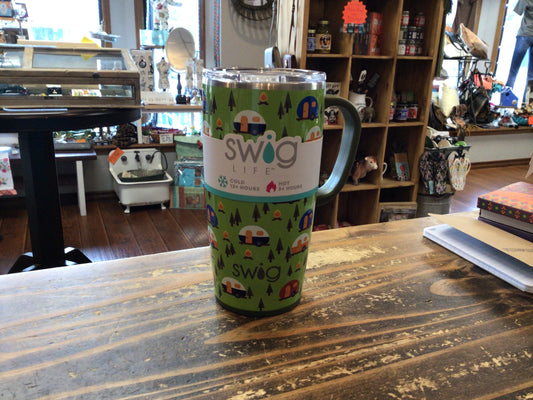 SwigLife 22oz Happy Camper Travel Mug
